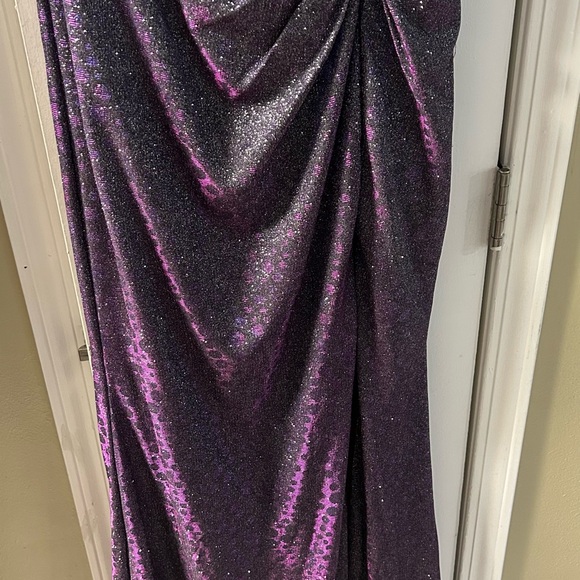 Cinderella Sparkling Purple Dress - Picture 4 of 12